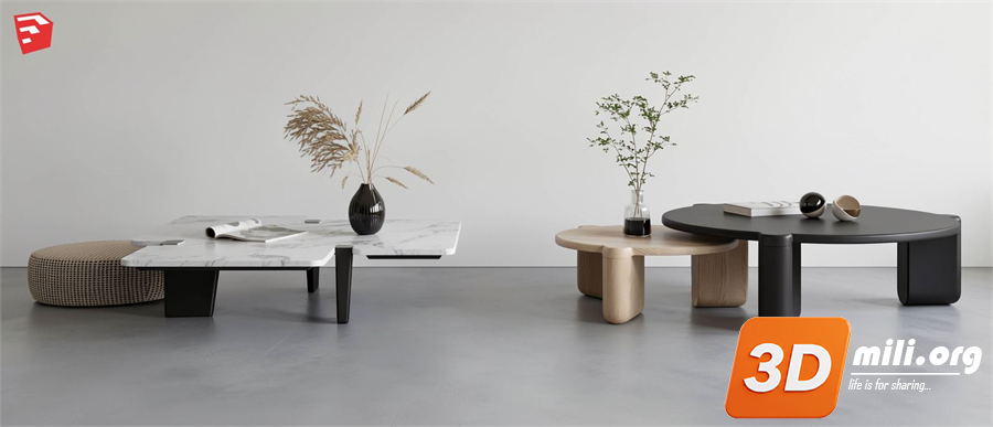 Tea Table Skp Files 